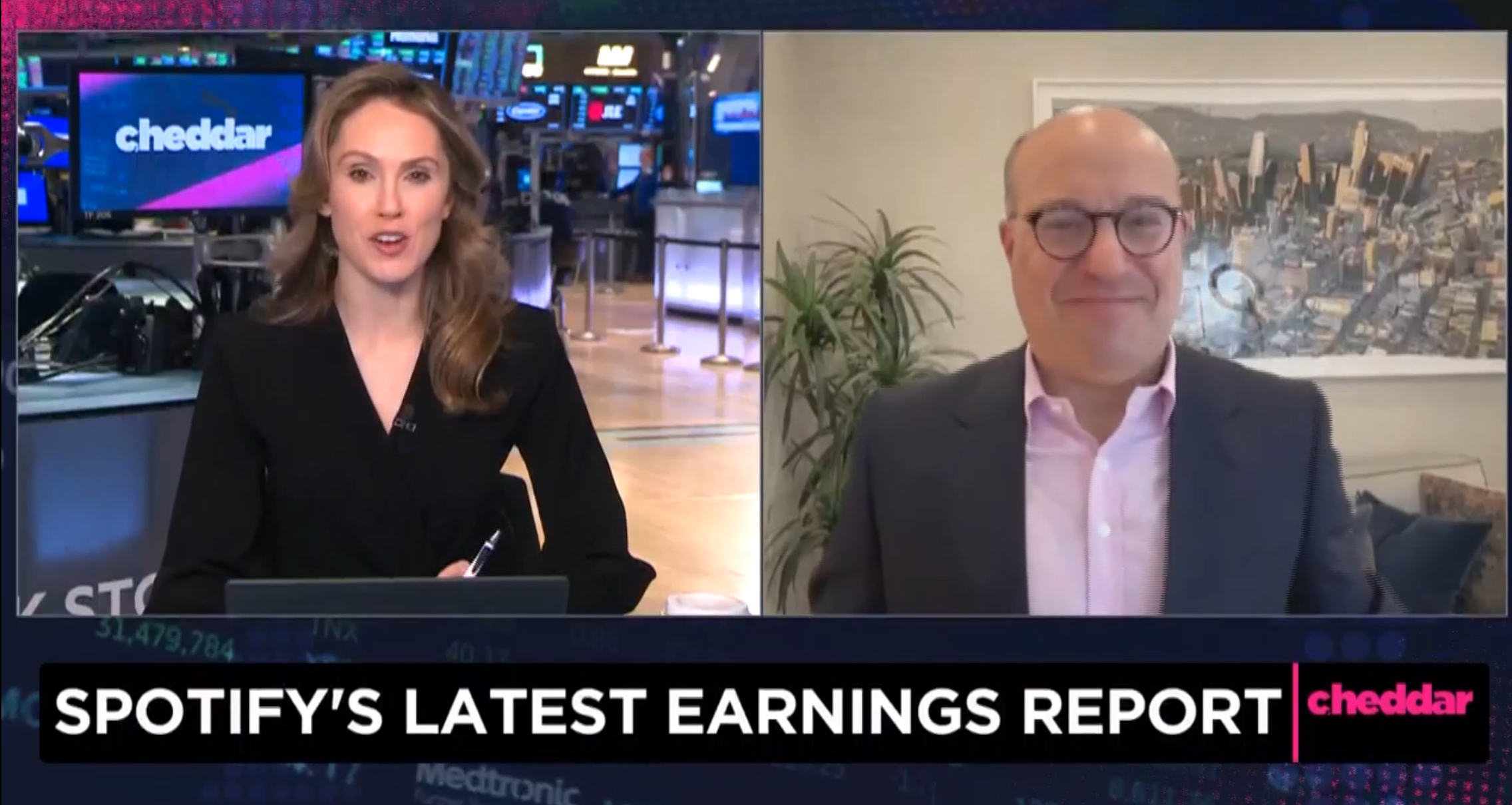 Spotify's Future: Interviewed on Cheddar TV - Strat Americas